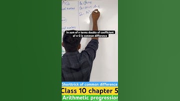 😱🔥Short trick to find the common difference from nth term and Sn #shorts #xsquare