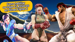 Street Fighter 6: como liberar os trajes clássicos sem precisar