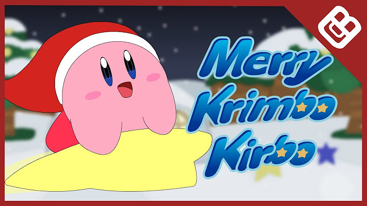 Merry Krimbo Kirbo | Kirby Animation
