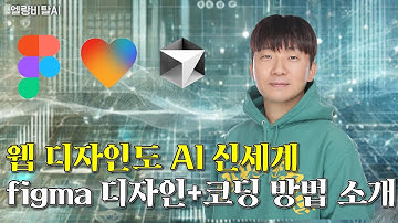 웹 디자인 자동 생성 및 코딩/배포.  UI/UX 혁신! Figma AI 활용