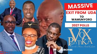 Mt. Kenya Revolt: UDA MPs Plot Mass Exit to Join Gachagua Against Ruto!