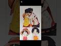 Luffy and Ace art