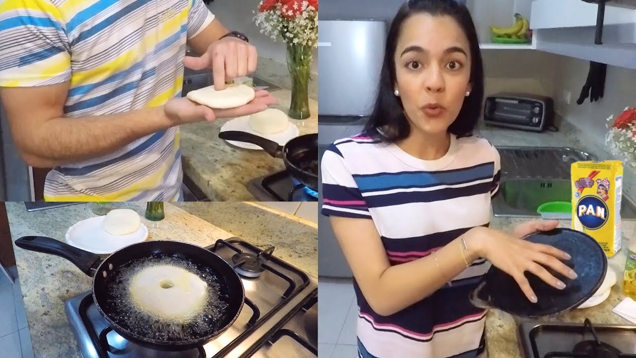 Así se hace una AREPA VENEZOLANA - Asada y Frita