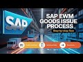 SAP S4HANA EWM Outlining the Goods Issue Process in SAP EWM