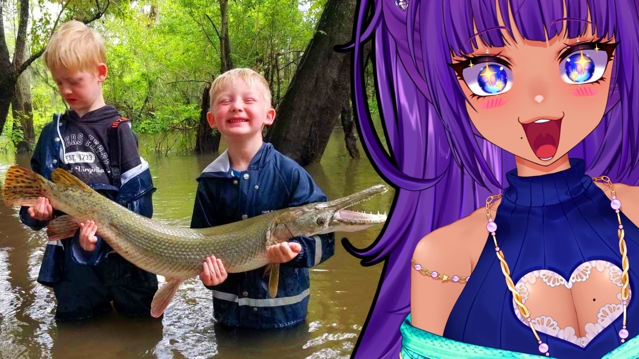 Mom VTuber Reacts to Outdoor Boys with His Sons!
