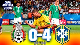 BRASIL acaba con el SUEÑO MEXICANO ☠️🪦 Copa América 2004 -   Cuartos de final by Joyitas del Futbol Mexicano 4,491 views 1 month ago 13 minutes, 29 seconds