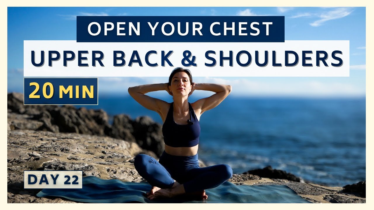 25 Min Heart Opening Yoga | Open Your Chest, Upper Back & Shoulders