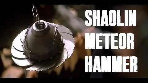 SHAOLIN METEOR HAMMER LIU XING CHUI BASICS 流星錘