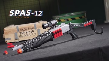 SPAS 12 Shell Ejecting Soft Bullet Toy Gun 2024