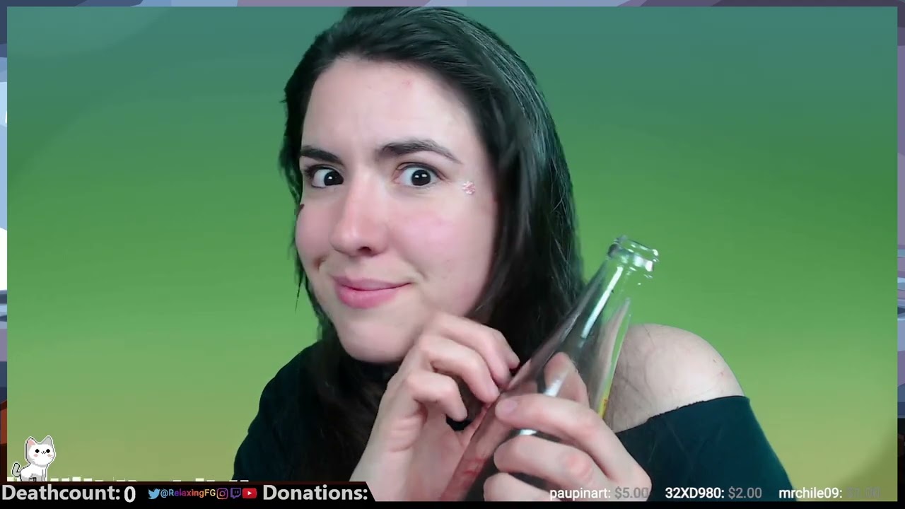ASMR - Glass Topo Chico Tap