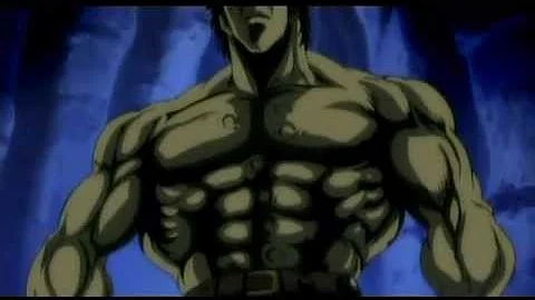 Kenshiro destroys Sanga