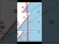 Geometry challenge using Angle Bisector Theorem. #math #geometry #brainteaser #maths
