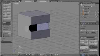 Blender, cuts with geometry (not a tutorial)