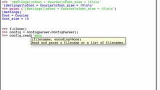 Python 101: Episode #14 - The configparser module