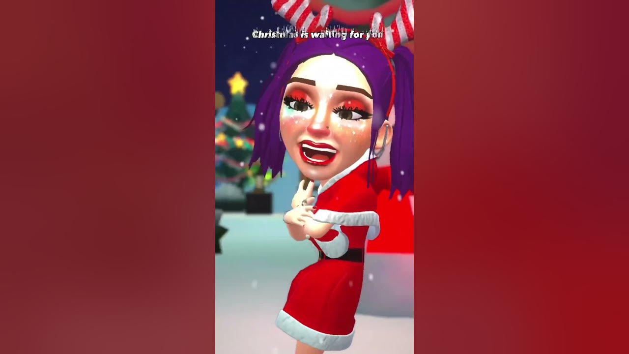 Candy Cane Lane (2/4)🎄 #sia #animation #shorts #musicvideo #candycanelane #christmas #festivevibes