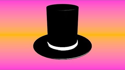 How to Model a Simple and Easy Top Hat in Blender for Beginners