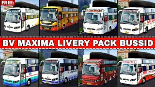 Prakash BV Maxima Livery Pack for Bussid  Download Now || Bus simulator Indonesia