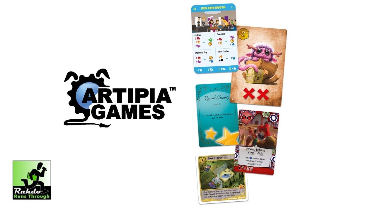 Artipia Games Promo Pack Rundown
