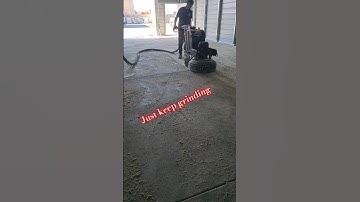 Grinding process #polishedconcrete #concretegrinding #concretefloorDiamondgrind