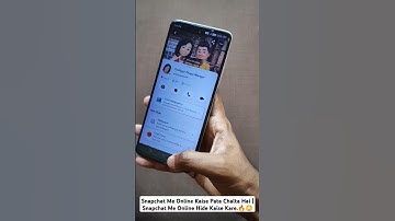 How to know who is online in Snapchat | How to hide who is online in Snapchat.😳🔥