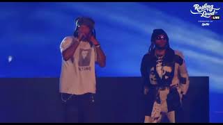 Future And Metro Boomin Performing Cinderella At Rolling Loud