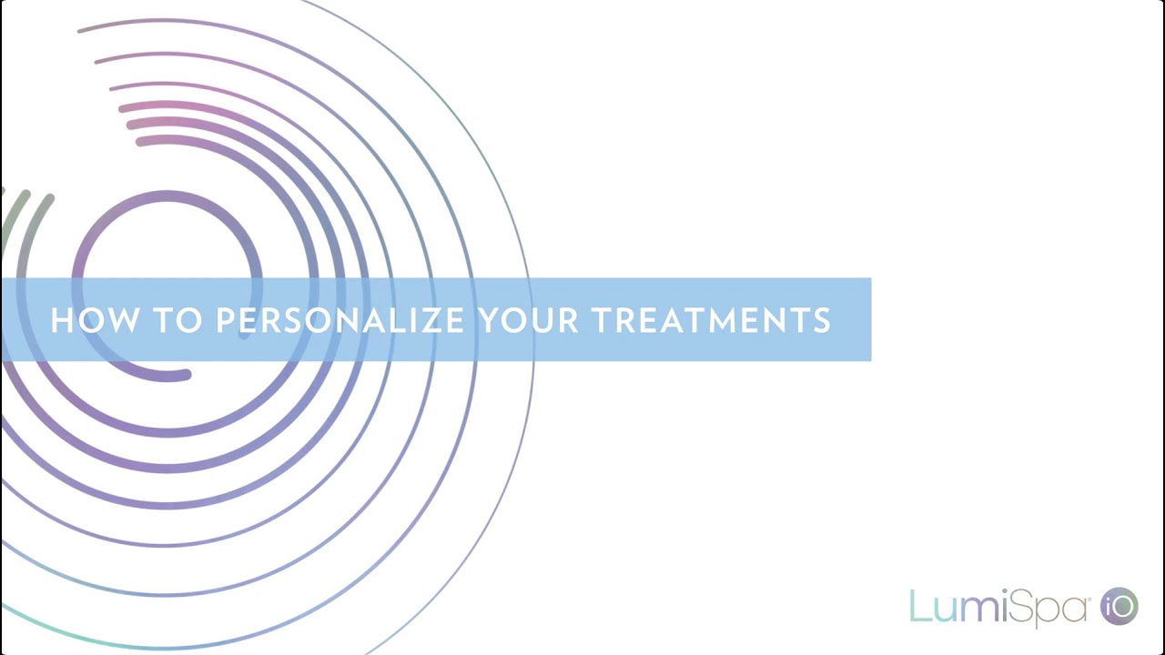 ageLOC LumiSpa iO and Vera - Personalize Treatments