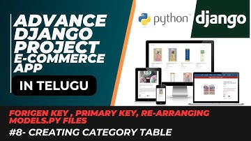 foreign key in Django #8 | creating Category table