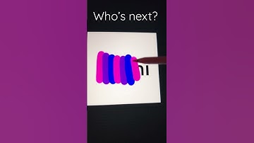 Name series~pick 3 colors|Procreate #satisfying #sub #art #requestedvideo #drawwithme #shorts