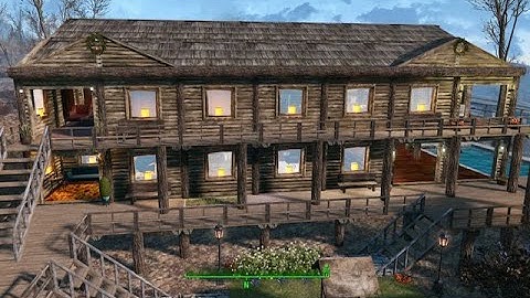 Tenpines Bluff Settlement build - Fallout 4 - Xbox
