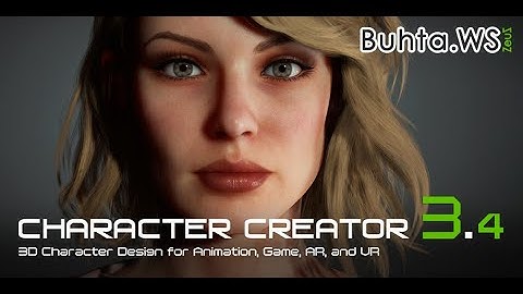 Character Creator 3  - 3D Character Design for Animation, Games and VR