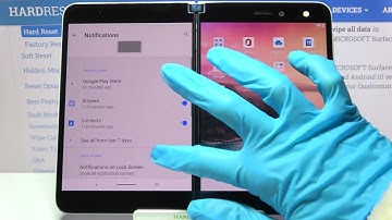 How to Turn On/Off App Notifications on MICROSOFT Surface Duo – Manage Notifications