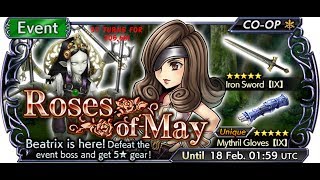 "Roses of May" Beatrix Event - Dissidia Final Fantasy Opera Omnia