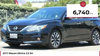2017 Nissan Altima 2 5 SV FOR SALE in San Luis Obispo CA N21057TA