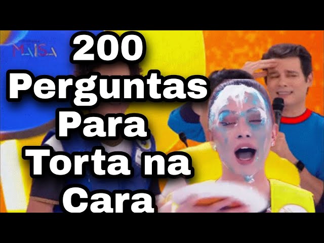 200 perguntas para torta na cara: fáceis a difíceis