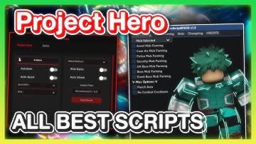 OP 🔥 Project Hero Script GUI 🎉 Roblox Project Hero Hack - AutoFarm, AutoQuest, Trash Farn, Killaura