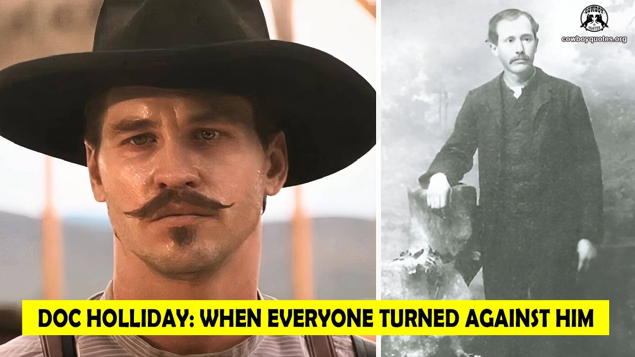 🔴 Doc Holliday: When Everyone Turned Against Him - Cowboy Quotes