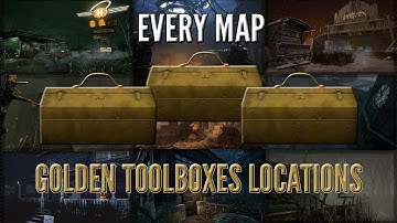 Dead by Daylight - All Golden Toolboxes locations (AFTER UPDATE)