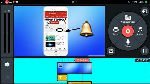 How to Make 🔔 Bell icon 🔔Intro [ Kinemaster ]For youtube..