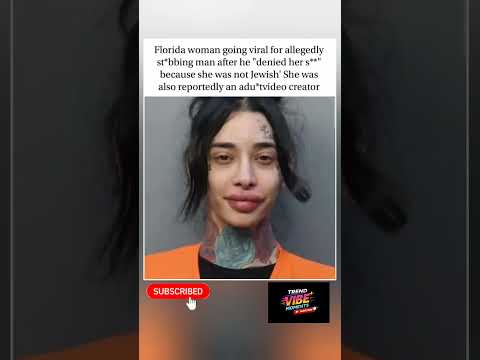 ⚠️ CONTENT WARNING: FLORIDA WOMAN ARRESTED FOR ALLEGED STABBING! 😱🗡️ #florida #shorts