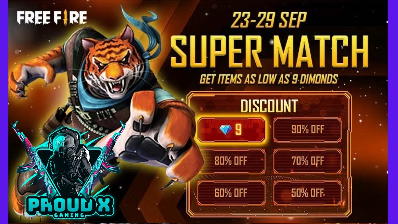 FREE FIRE NEW MATCH  EVENT | ELITE PASS ONLY 9 DIAMOND TRICK | ALL ITEM ONLY 9 DIAMOND