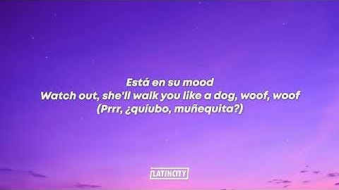 Thumbnail of Kali Uchis, El Alfa, JT - Muñekita (Letra / Lyrics)