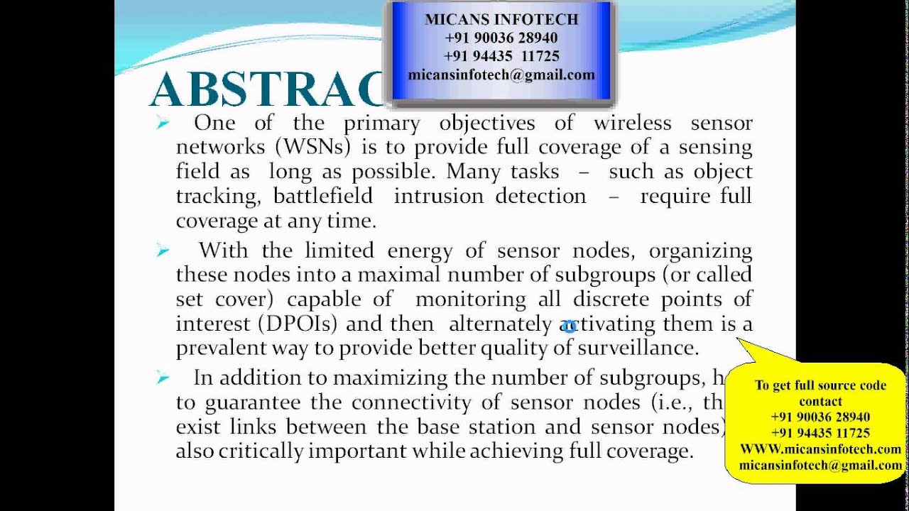 Efficient Coverage and Connectivity Preservation with Load Balance or Wireless Sensor Network