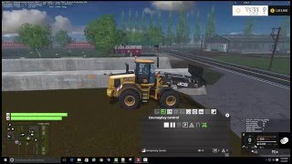 FS 15 Course play BGA Auto Unload with Front Loader