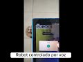 Robótica móvil básica Robot controlado por voz #roboticaeducativa #arduino #robot #esp32