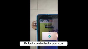 Robótica móvil básica Robot controlado por voz #roboticaeducativa  #arduino #robot #esp32