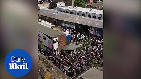 Crowds gather in Peckham after Tyler, The Creator ...