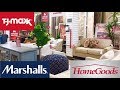 TJ MAXX HOMEGOODS MARSHALLS HOME FURNITURE SOFAS ARMCHAIRS SHOP WITH ME SHOPPING STORE WALK THROUGH