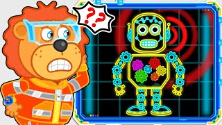 LionET | Robot Goes Crazy | Cartoon for Kids
