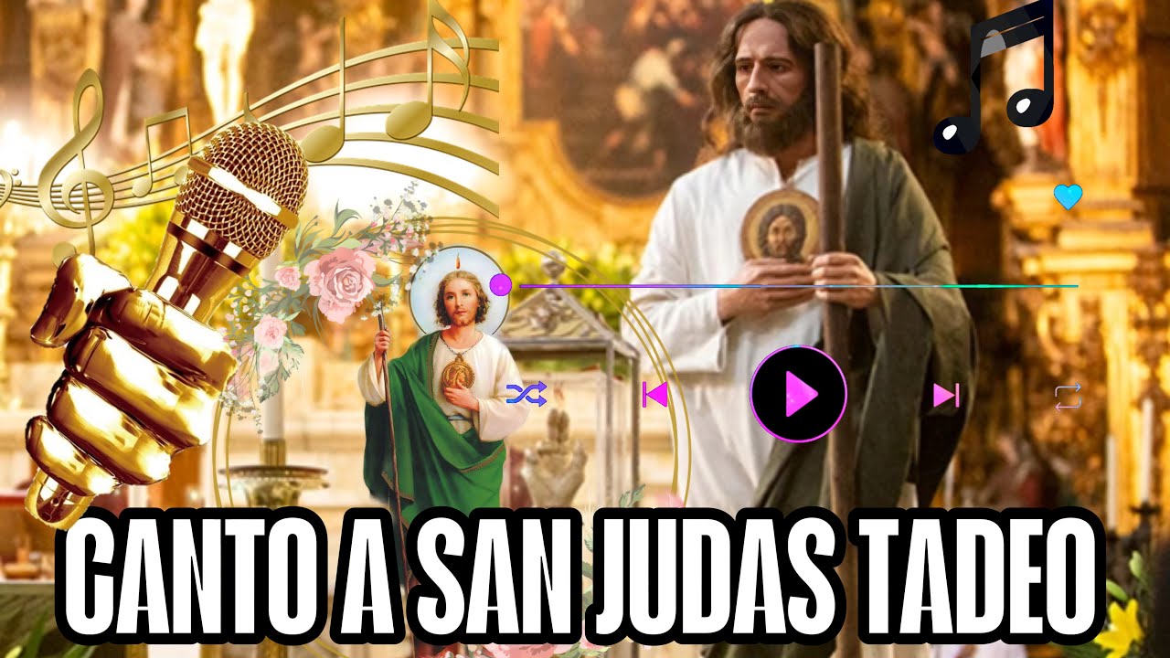 ¡SORPRÉNDETE! Música para atraer a San Judas Tadeo y tener solución a las causas difíciles