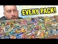 I Opened Every Pack of Pokemon Cards ($2,000)